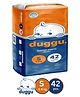 Duggu Baby Diaper Pants | Feather-Like Cotton Feel | Up to 10-Hour Absorption | Soft Elastic Waistband | Highly Absorbent | Small | 4-8 KG | Pack of 1 - 42 Diapers