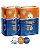 Duggu Baby Diaper Pants | Feather-Like Cotton Feel | Up to 10-Hour Absorption | Soft Elastic Waistband | Highly Absorbent | Extra Large | 12-17 KG | Pack of 2 - 108 Diapers