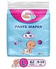 KiddySoft Baby Diaper Pants | Super Absorbent with Criss Cross Layer | Up to 12 Hours Protection | Softest Top Sheet | Comfortable Fit | Large (9-14 KG) | Pack of 1 (62 Diapers )