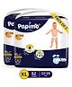 Papimo Baby Diaper Pants  | 12 Hours Absorption with Criss-Cross Technology | Cottony Soft & Breathable | Aloe Vera Infused | Wetness Indicator | Extra Large (10-18 KG) | Pack of 2 (52 Diapers)