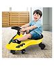 StarAndDaisy Swing Car Kids Twister Ride on Push Car with Music, Light & 360° Steering  Safe, Durable, Fun Wiggle Car for Children, Yellow