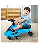StarAndDaisy Swing Car Kids Twister Ride on Push Car with Music, Light & 360° Steering  Safe, Durable, Fun Wiggle Car for Children, Blue