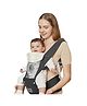 StarAndDaisy Baby Carry Bag Baby Carrier with Hip Seat Kangaroo Bag for 0 to 2 Year Baby with 6 Carrying Position, Storage Pocket Fabric, Black