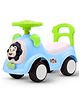 Baybee Snappy Baby Ride on Cars for Kids | Indoor Push Ride on Car with Safety Backrest & Toy Storage | Portable Kid Cars with Music & Horn | Outdoor Rider car for Kids (Blue)