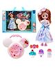 YAMAMA Candy Doll Pretend Play Set Toys For Kids With 4 Candy Toy And Purse Fun And Imaginative Roleplay Toy for Girls - Multicolor-Height 52 cm