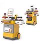 YAMAMA Pretend Play Cash Register Toy for Kids | Supermarket Grocery Store Playset with Sound, Light & Scanner | Educational Role Play Toy for Boys & Girls Ages 3+ | Safe & Durable -Multicolor