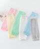 SYGA Cotton Mesh 6 Pairs Knee Pads - 6 different colors