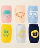 SYGA Cotton Cartoon 6 Pairs Knee Pads - 6 Different colors