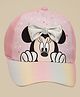Kidsville Cotton Blend Disney Mickey & Friends Featuring Minnie Mouse Printed Cap - Pink - Diameter 17 Cm