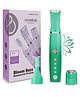 HOMEBASIC HB-G3-GRN 3-in-1 Women's Rechargeable Hair Trimmer (Green)