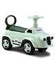 Manual Push Ride-On with LED Lights & Music - Green| Under Seat Storage| Toy for 1 to 3 Years Boys & Girls| Durable Non-Toxic Material| Comfortable Seat| Activity Gift| Foot-to-Floor Operation
