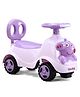 Peppa Deluxe Manual Push Ride-On with LED Lights & Music -Purple| Secret Storage| Toy for 1 to 4 Years| Durable Non-Toxic Material| Comfortable Seat| Activity Gift| Foot-to-Floor Operation