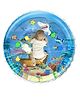 Mihar Essentials Round Inflatable Baby Slapped Pad for Kids Color & Design May Vary
