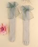 KIDLINGSS Cotton Bow Applique Detailed Socks - Grey