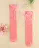 KIDLINGSS Cotton Bow Applique Detailed Socks - Pink