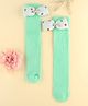 KIDLINGSS Heart Printed & Bow Applique Detailed Socks - Green