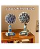 Elecart Portable Mini Desk Fan  Up & Down Adjustable Airflow, 3-Speed, Type-C Charging | Silent Table Fan for Bedroom, Office, Camping & Study Desk (Pack 1 Random Colour)