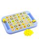 Urbane Chic Memory Chess Flip & Match Game for Kids  Educational Brain Development Puzzle Board Game with Animal & Fruit Tokens-(Color May Vary)