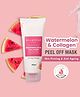 Glamveda Watermelon Peel Off Mask For Skin Firming & Reduces Signs of Ageing - 100 g