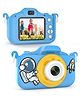NEGOCIO Kids 1080P HD Portable Photo Camera 400mAh HD Dual Lens Astronaut design camera - PACK OF 1- COLOR MAY VARY