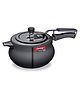 Prestige 5 Litres Svachh Nakshatra Plus Induction Base Inner Lid Hard Anodised Pressure Handi |Black | Deep Lid | Anti-Bulge Base | Sturdy Handles