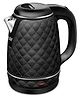 Prestige 1.5 Litre Electric Kettle with Designer Cool Touch Exterior| Stainless Steel Inner Body| Dry Heat Protection|Black| PKCT, 1350 Watts