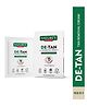 Nature's Essence Detan Tan removal Cream|Face Pack| Pack of 6 X 10 g (60 g)