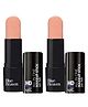Blue Heaven Uhd Makeup Stick Silk Matte 10 g Caramel  (Pack of 2)