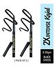 Blue Heaven 2x  Intense Kajal Pencil 0.30g  Black shock  (Pack of 2)