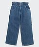 Tiny Girl Denim Woven Solid Wide Legged Jeans - Blue