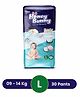 Honey Bunny Everyday Baby Pants Diapers with Wetness Indicator, Silky Soft - Bubble sheet, Large -(9-14 kgs) Pack of 30 pcs