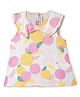 Tales & Stories Viscose Woven Sleeveless Fruits Printed Top - Multi Colour
