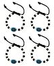 Kailash creation Evil Eye Nazariya Bracelets for Baby Boys & Girls | Pack of 4