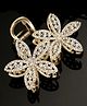 Vogue Hair Accessories Stone Flower Hair Claw Hair Clutcher Hair Clip - Gold