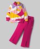 Ollington St. Cotton Full Sleeves  Printed  Sweatshirts  & Pant Set - Multicolor