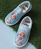Kidsville Disney Princess Featuring Elsa Design Slip On Shoes - Blue
