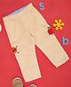 Pantaloons Baby Cotton Woven Fruits Printed Trousers - Cream