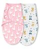 Tidy Sleep Baby Hug-Me U-Shape Wrapper for Newborns Pink Duck & Mom&Me pack -2