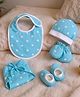 Tidy Sleep Baby Essential Box for Newborns Gift Pack Blue Polka Set-5