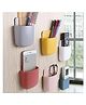 Baby Miniature  Mini Multipurpose Wall Holder with Mobile Charging Point Plastic Pack of 6 (Color May Vary)