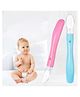 Baby Miniature Premium Safe Feed Silicone Feeding with Ultra-Soft | BPA Free Self Feeding Utensil | Baby Weaning Spoon for Kids 4 Months+ (Set of 1, Multicolor)