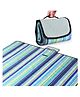 Baby Miniature Foldable Outdoor Picnic Mat for Beach Camping Sandproof Water Resistant - Blue