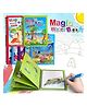 Baby Miniature Reusable Magic Water Quick Dry Book Learning Toy Doodle and Scribble with Magic Doodle Pen (Color And Design May Vary)- Pack Of 1