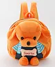 Babyhug Fashion Doggy Applique Backpack - Light Brown