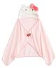 Happy Hues Wearable Kitty Hoodie Blanket for Kids - Fluffy, Ultra-Soft Hooded Blanket -70 x 140 cm Cozy Fleece for Lounging, Nap Time, Sleepovers & Gifting -Pink