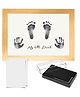 Bembika Photo Frame With Multi-Use Skin Protective Inkpad for Home Decoration-(Raw Wood-A4-21*29.7Cm)
