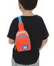 Bembika Baby Essential Adorable And Functional Baby Shoulder Bag For Kids, Small Bags For Girls & Boys, Stylish Daypack Cross Body Sling Bag - Red