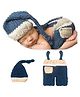 Bembika Lovely Crochet Knitting Hat and Pants Photography Prop (Set of 2)
