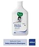 Mother Sparsh Natural Care Baby Wash & Shampoo | Baby Head to Toe Wash | Tear Free Formula With Organic Coconut Oil, Calendula & Avocado | Suitable for Newborn Sensitive Skin - 400 ml