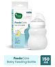 Mother Sparsh FeedoCare  Wide Neck Baby Feeding Bottle | Ideal for 3 Months+ | Breast Feeding Like Natural Feeding Flow | with Floezy Teat- Releases Milk only When Baby Drinks - 150 ml